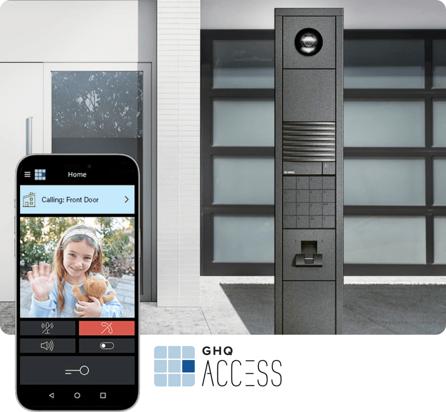 GHQ Access app preview collage